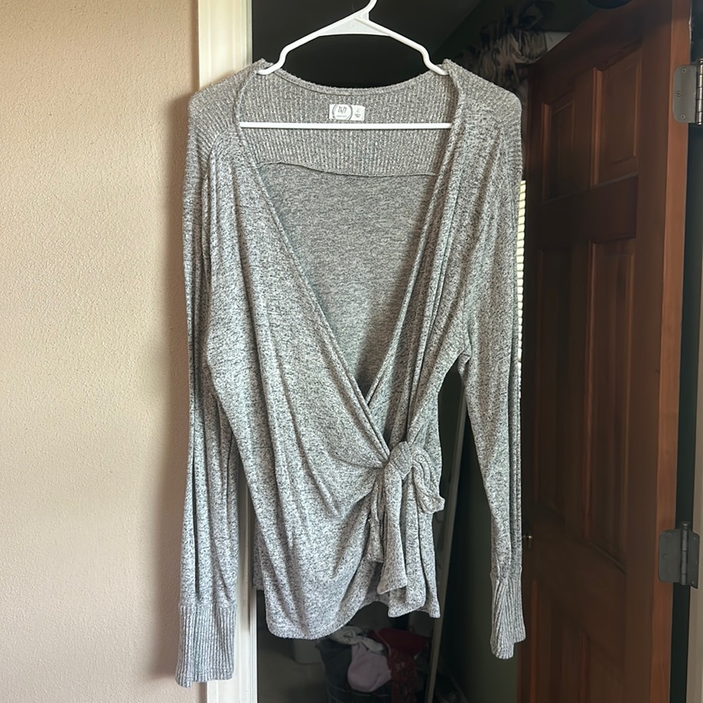 Maurices Wrap Tie Sweater